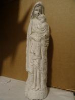 Statue de Maria antique 30cm poterie en argile chamotte 1920, Enlèvement ou Envoi