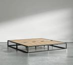 Nieuw bed 160x200 EMMA METAL, Ophalen, Verstelbaar, Zwart, Nieuw