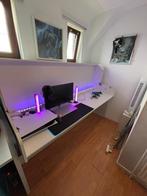 Zeer speciaal bureau/bed     350 euro, Huis en Inrichting, Slaapkamer | Bedden, Ophalen, 90 cm, Eenpersoons, Wit