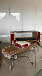 Zeldzame Cadillac Eldorado Seville 1958 1:18 nikkel in doos, Nieuw, Overige merken, Auto
