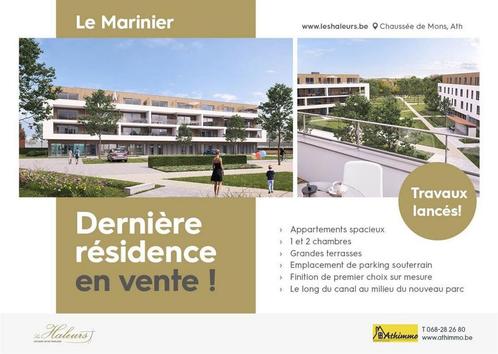 Appartement à vendre à Ath, 2 chambres, Immo, Huizen en Appartementen te koop, Appartement
