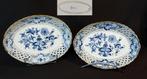 19èm MEISSEN rare paire plats bannettes porcelaine fine 27cm, Antiquités & Art, Antiquités | Porcelaine, Envoi