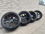 Japan racing r34 19inch 5x112 velgen met banden, Enlèvement, Pneu(s)