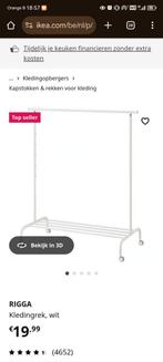Kledingrek ikea, Ophalen, Zo goed als nieuw