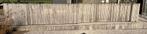 schuifpoort padouk 1m/6m, Jardin & Terrasse, Portes de jardin, Bois, 100 à 150 cm, Porte coulissante, Enlèvement ou Envoi