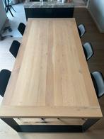 Table en bois de chêne L2m L1m H77 cm, Maison & Meubles, Tables | Tables à manger, Enlèvement, Utilisé, 50 à 100 cm, Chêne