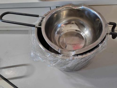 Nieuwe Bain-Marie steelpan, Huis en Inrichting, Keuken | Potten en Pannen, Nieuw, Overige typen, Verzenden