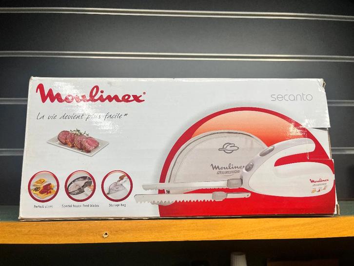 MOULINEX elektrisch mes in NIEUWSTAAT!, Huis en Inrichting, Keuken | Keukenbenodigdheden, Zo goed als nieuw, Ophalen