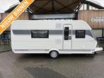 Hobby De Luxe 495 WFB BADKAMER + ACTIE PRIJS!, Caravans en Kamperen, Caravans, Schokbreker, Treinzit, Particulier, 4 tot 5 meter