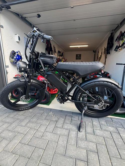 FATBIKE V20 PRO MAX 24 INCH WIELEN NIEUW ZWART 2024!, Fietsen en Brommers, Fietsen | Heren | Herenfietsen, Nieuw, Versnellingen