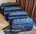 Vintage reiskoffers 4 in 1, grootste op wieletjes., Ophalen, Zo goed als nieuw, Overige materialen