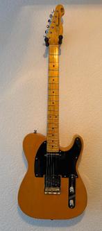 Vintage V52 Reissued telecaster butterscotch blond, Enlèvement ou Envoi, Utilisé, Solid body, Autres marques