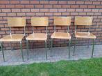 Stoelen 4 ST - bod is steeds welkom, Ophalen, Gebruikt, Bruin, Vier