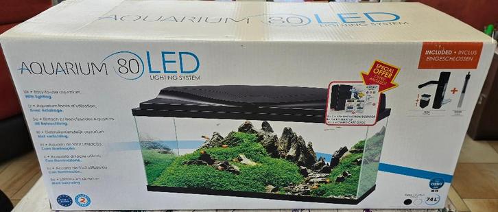 aquarium avec pompe externe, Animaux & Accessoires, Poissons | Aquariums & Accessoires, Utilisé, Aquarium vide, Enlèvement