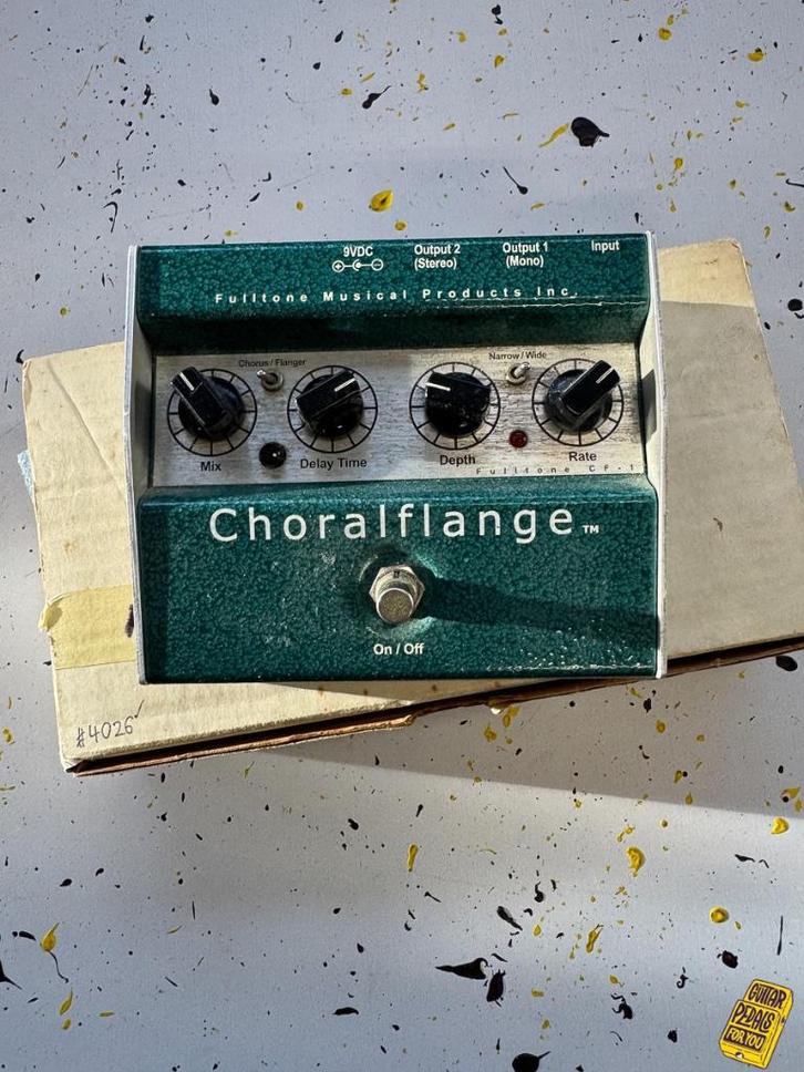 Fulltone Choralflange Chorus and Flanger, Muziek en Instrumenten, Effecten, Chorus, Overige typen, Ophalen of Verzenden