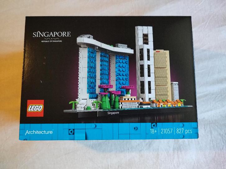 Lego Architecture 21057 – Singapore, Kinderen en Baby's, Speelgoed | Duplo en Lego, Nieuw, Lego, Complete set, Ophalen of Verzenden