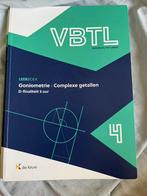 VBTL goniometrie en complexe getallen 4 (5 uur), ASO, Wiskunde A, Die keure, Ophalen of Verzenden