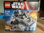 Lego Star Wars First Order Snowspeeder 75100, Kinderen en Baby's, Speelgoed | Duplo en Lego, Ophalen, Zo goed als nieuw, Complete set