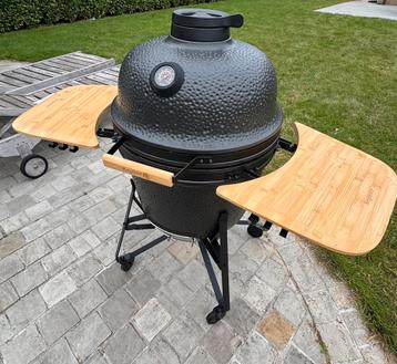 Barbeque BergHOFF LEO Keramische BBQ oven mat antraciet 58cm, Enlèvement, Comme neuf