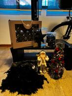 Kerst benodigdheden blauw en zwart, Ophalen, Zo goed als nieuw