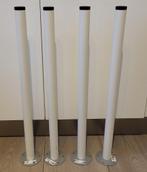 4 pieds métalliques blancs ADILS - Utilisés, Enlèvement, Utilisé