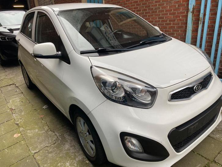 Kia, Auto's, Kia, Bedrijf, Picanto, ABS, Airbags, Airconditioning, USB, Benzine, Euro 5, Stadsauto, 5 deurs, Handgeschakeld, Wit