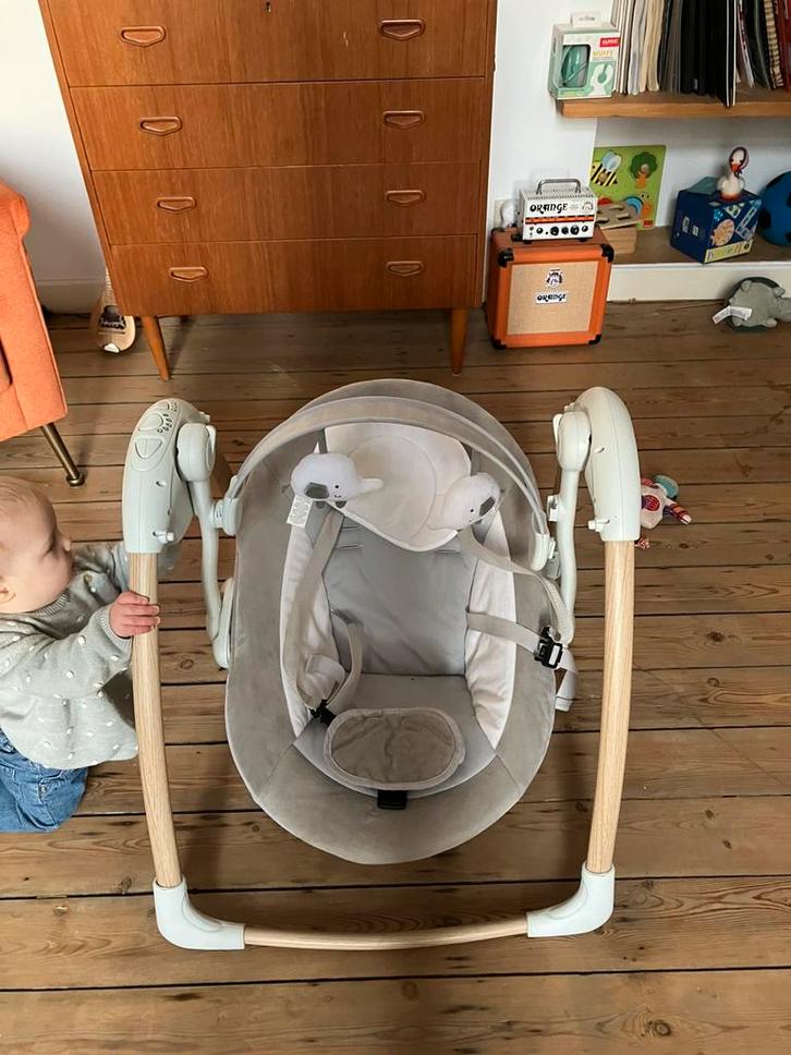 Balancelle électrique, Kinderen en Baby's, Wipstoeltjes, Zo goed als nieuw, Verstelbaar, Ophalen