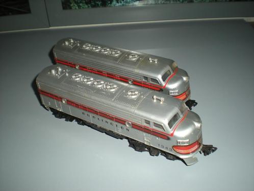 AUTORAIL FLEISCHMANN USA « BURLINGTON », Hobby & Loisirs créatifs, Trains miniatures | HO, Utilisé, Set de Trains, Fleischmann