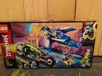 Lego Ninjago set compleet Jay en Lloyds snelheidsracers, Ophalen, Zo goed als nieuw, Lego
