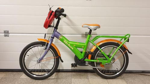 Meisjesfiets Loekie Urban 18 inch, Vélos & Vélomoteurs, Vélos | Filles, Utilisé, 18 pouces, Enlèvement