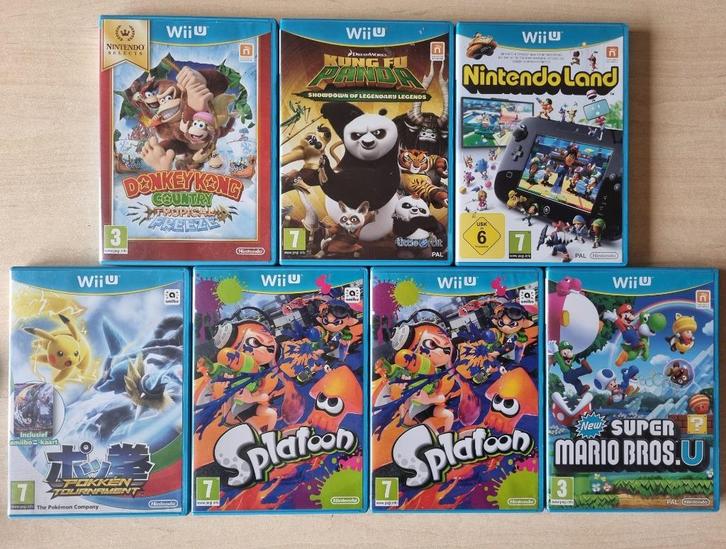 Nintendo WiiU Games ( Wii U Spellen ), Games en Spelcomputers, Games | Nintendo Wii U, Zo goed als nieuw, Eén computer, Ophalen of Verzenden