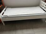 Twee peuterbedden Ikea Kritter - wit, Kinderen en Baby's, Ophalen, Gebruikt, 70 tot 85 cm, 140 tot 160 cm