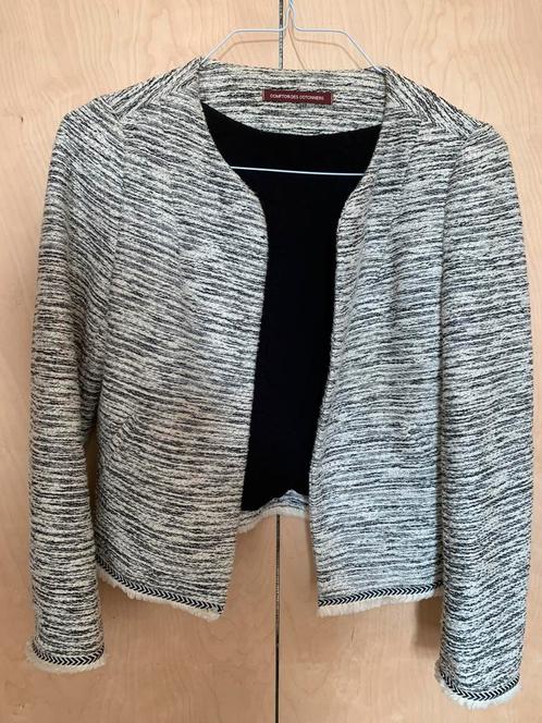 Veste Comptoir des Cotonniers - Taille 38 (Femme), Kleding | Dames, Jasjes, Kostuums en Pakken, Gedragen, Maat 38/40 (M), Wit