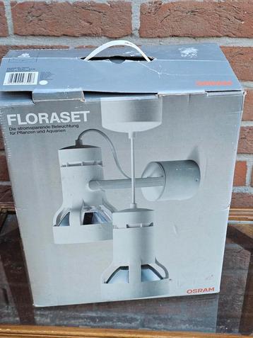 Vintage osram floraset hanglamp beschikbaar voor biedingen
