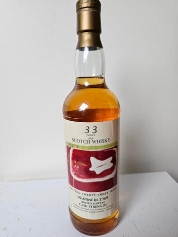 33 years old whisky distilled 1969