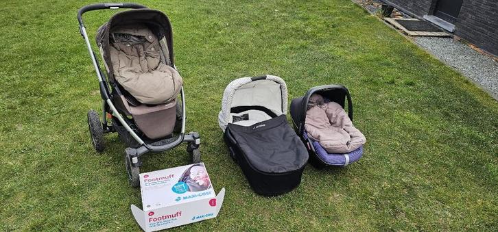 Maxi cosi mura 4 + maxi cosi en draagmand, Kinderen en Baby's, Kinderwagens en Combinaties, Zo goed als nieuw, Combiwagen, Maxi-Cosi