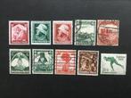 Serie postzegels Duitse rijk uitgave 1935, Duitse Keizerrijk, Verzenden, Gestempeld