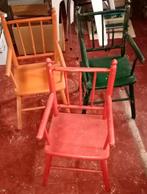 houten vintage kinderstoeltjes, Ophalen