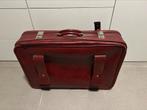 Vintage koffer bordeaux, Ophalen, Gebruikt