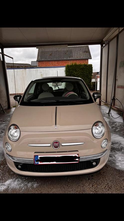 Fiat 500 1.2 Lounge | 2012 | Benzine | Cappuccino, Auto's, Fiat, Particulier, ABS, Airbags, Airconditioning, Alarm, Bluetooth