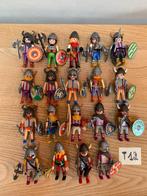 PLAYMOBIL T12 - LOT 19 BEWAPENDE VIKINGEN, Ophalen of Verzenden, Zo goed als nieuw, Los Playmobil
