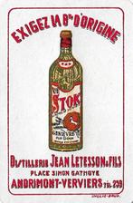 Joker met STOK Jenever / Distilleerderij reclame, Ophalen of Verzenden, Zo goed als nieuw, Joker(s)