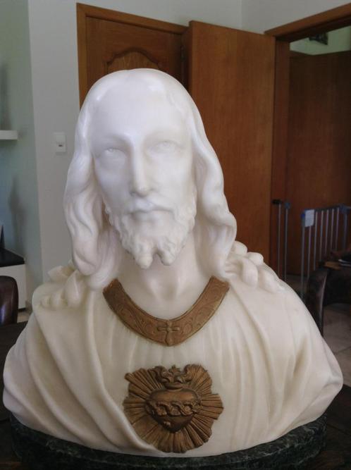 Buste du Christ., Antiquités & Art, Antiquités | Objets religieux, Enlèvement ou Envoi