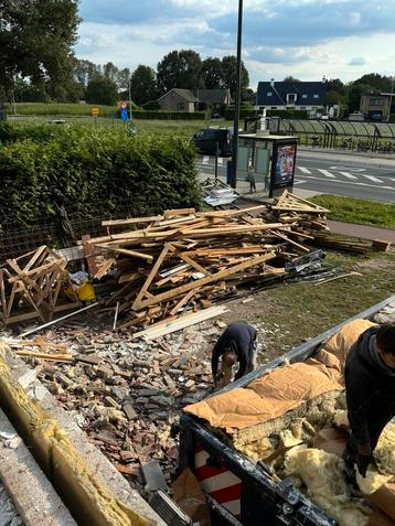 Gratis hout af te halen in Wommelgem