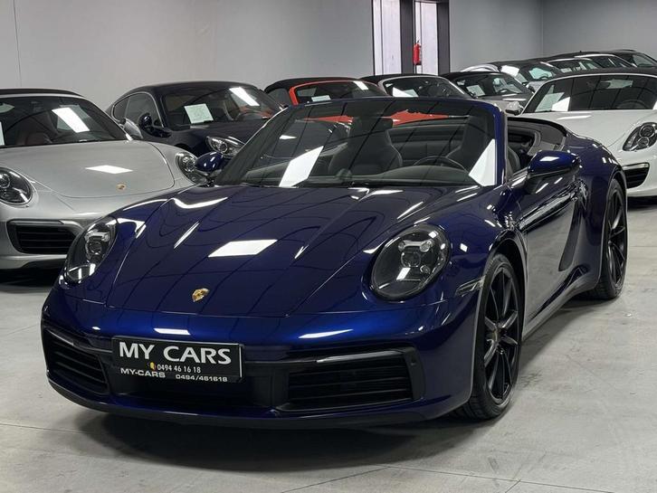 Porsche 992 Carrera 2 Pdk 3.0 Turbo PDK Chrono Full Black Pa, Auto's, Porsche, Bedrijf, Te koop, ABS, Achteruitrijcamera, Adaptieve lichten