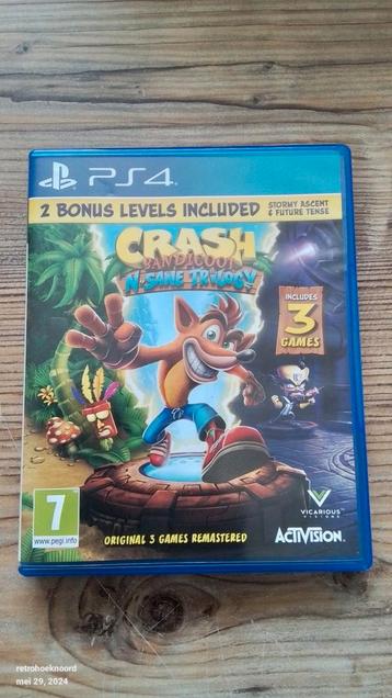 PS4 - Crash Bandicoot Nane Trilogy - Playstation 4