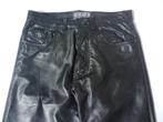 Pantalon pour Moto Cuir de ENJOY 32, Noir, Taille 48/50 (M), Porté, Enlèvement ou Envoi