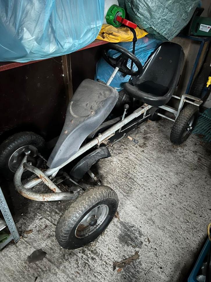 Go kart met kar!, Kinderen en Baby's, Speelgoed | Buiten | Skelters, Zo goed als nieuw, Ophalen