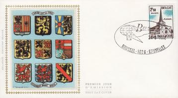 1972 - BELGIË - FDC Toerisme: Maaseik + BRUSSEL/BRUXELLES beschikbaar voor biedingen