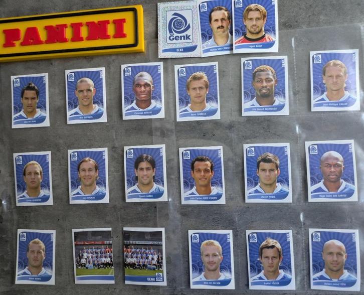 Panini football 2009 GENK RACING  21 voetbal stickers 2009, Hobby en Vrije tijd, Stickers en Plaatjes, Nieuw, Verzenden